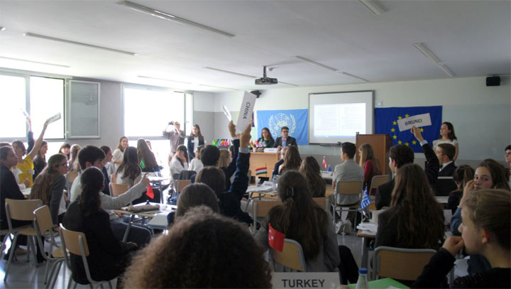 Munabe participa en una miniconferencia de la ONU ORGANIZADA POR AYALDE (MUN) 5