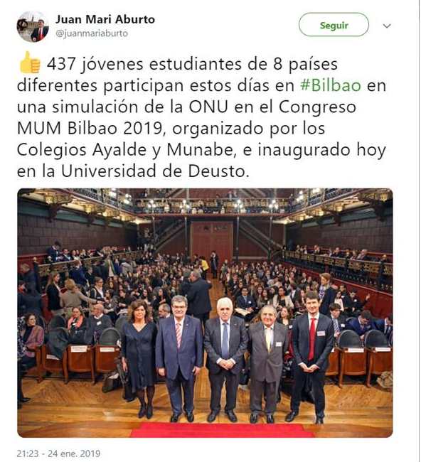 MUN Bilbao 2019: la ONU en modo joven 13